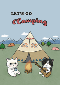 meow camping / blue