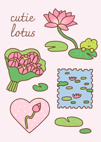 ดอกบัวน่ารัก (สีชมพู)