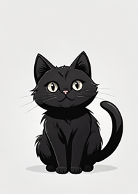 超可愛 黑貓貓 rSdhd