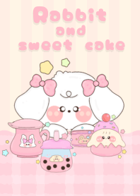 Rabbit and sweet cake2