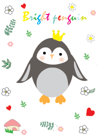 Happy day with penguins