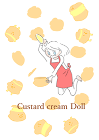 Custard cream doll