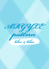 ARGYLE pattern [blue & blue]