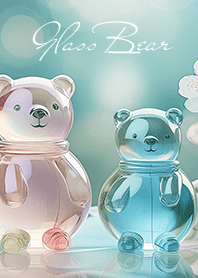 bluegreen glass bear 06_1