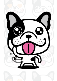 I ♡Frenchie(片パンチ)J