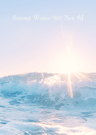 Sunset Water 360 Not AI