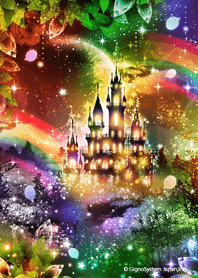 幸せを呼ぶ虹のかかる城