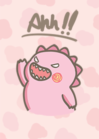 dinogragggg (pink pastel)