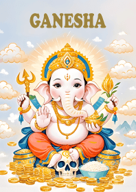 Ganesha, defeat the devil, rich