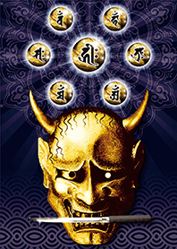 财运上升✨黄金的梵字和般若面