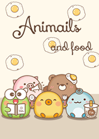 Animals and foods