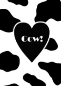 Monochrome cow