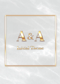 [ A&A ] Initial Theme  Gold Gray