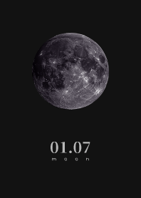 Moon - January 7th - Black