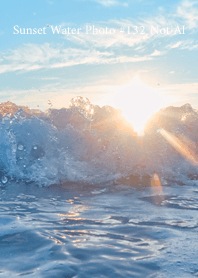 Sunset Water Photo #132 Not AI