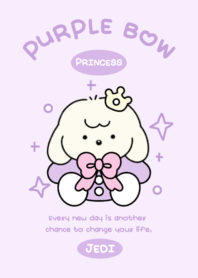 Jedi : purple bow princess