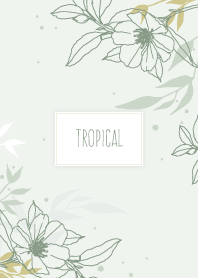 Abstract Tropical Lily