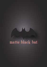 matte black bat 64