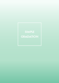 Simple Gradation #10 Mintgreen