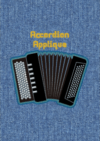 Accordion Applique Black 18