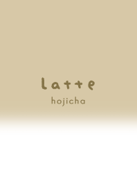 Latte/hojicha