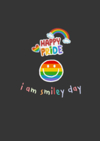 i am smiley day special Pride Month bw02