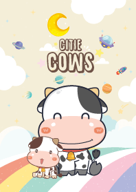Cows Sky Rainbow Cream