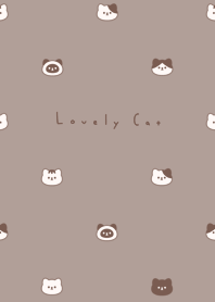6 cats('24)pattern-cocoa,