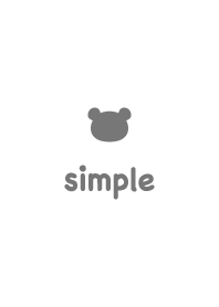 หมี2 *สีขาว*