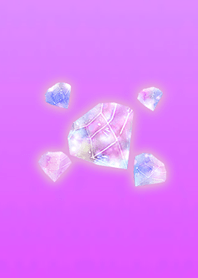 Fortune diamond purple pink