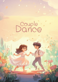 sweetie couple: dancing in the garden