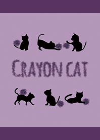 パープル4 / クレヨンキャット