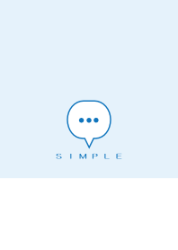 SIMPLE(white blue)V.1697b