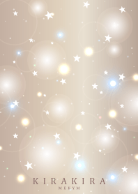 KIRAKIRA.BROWN GOLD STAR 20