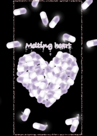 Melting heart  Black