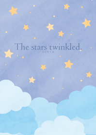 The stars twinkled - BLUE 23
