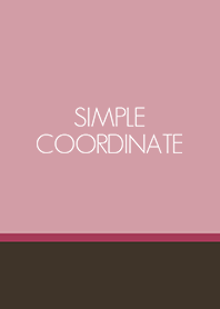 シンプルコーデ*ベイクドピンク