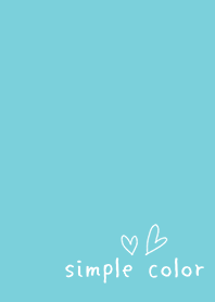 simple color*turquoise blue