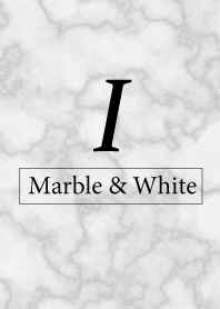 I-Marble&White-Initial