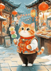 แมวนำโชค & วันตรุษจีน V.2