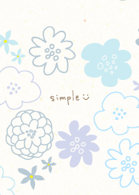 Nordic style 4 colors of flowers17 Japan