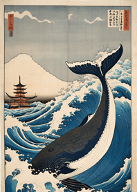 浮世繪 - 鯨 952F0E