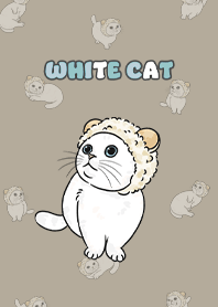whitecat2 / khaki