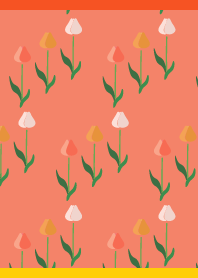 Elegant three color tulips R&Y