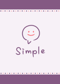 Simple purple <balloon>