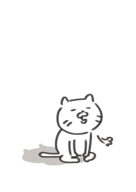 Unmotivated cat
