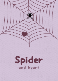 Spider & heart ver_Purple5