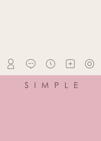 SIMPLE(pink beige)