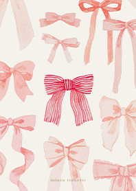 ribbon - cute pink -