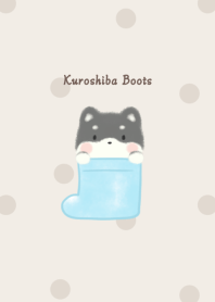 Kuroshiba and Boots* -blue- dot